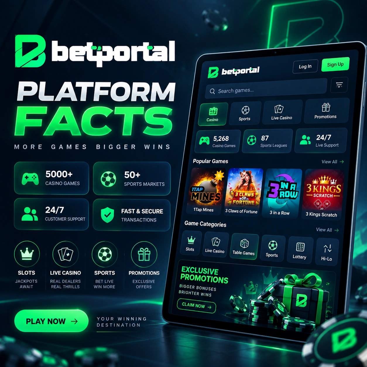 Key Facts About BetPortal